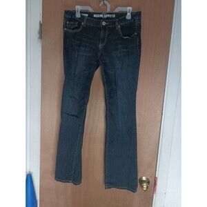 Vintage Mossimo Supply Co.  Women's Bootcut Dark Blue Jeans - Size 13R